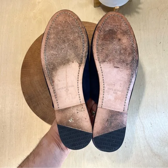 *Tkees | Ines Women's Mules in Navy Suede Size 10