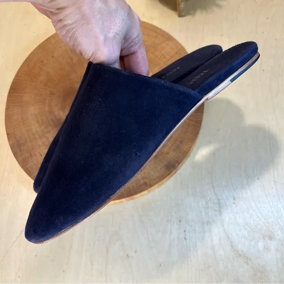 *Tkees | Ines Women's Mules in Navy Suede Size 10