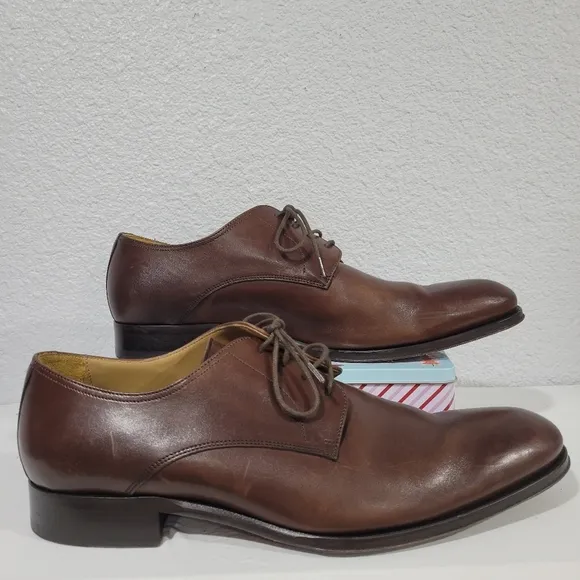 To Boot New York Declan Plain Toe Lace-Up Oxfords