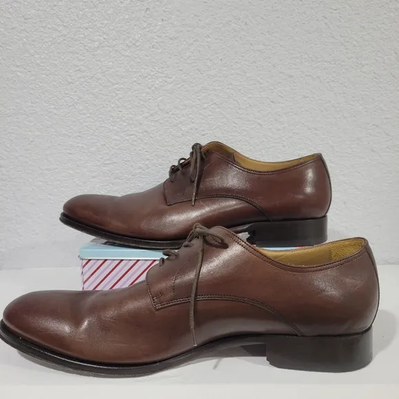 To Boot New York Declan Plain Toe Lace-Up Oxfords
