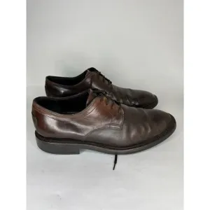 Tod’s Dark Brown Leather Oxfords Lace Up Dress Shoes Men Sz 11M US/44EU