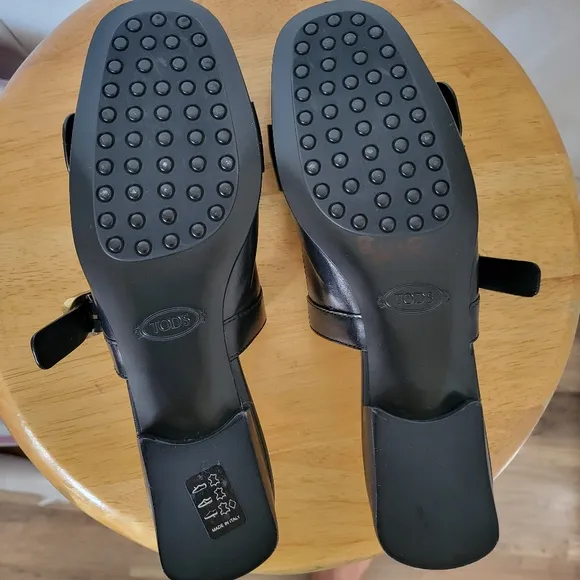 TOD'S Slip On Buckle Mules