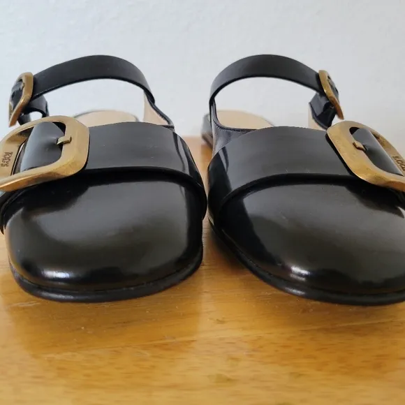 TOD'S Slip On Buckle Mules