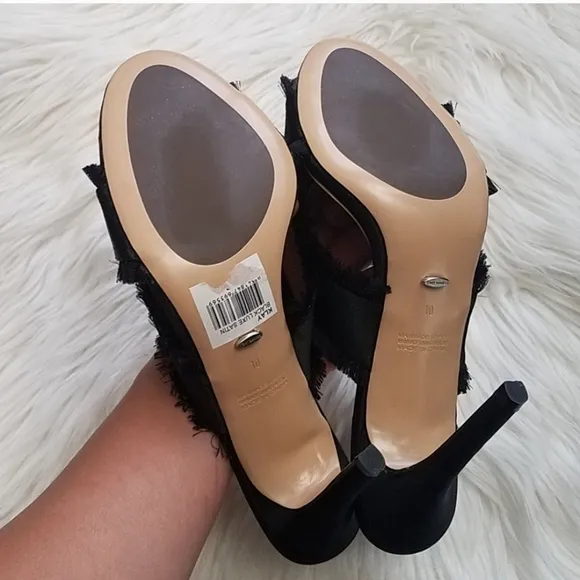 Tony Bianco Klay fringe mules