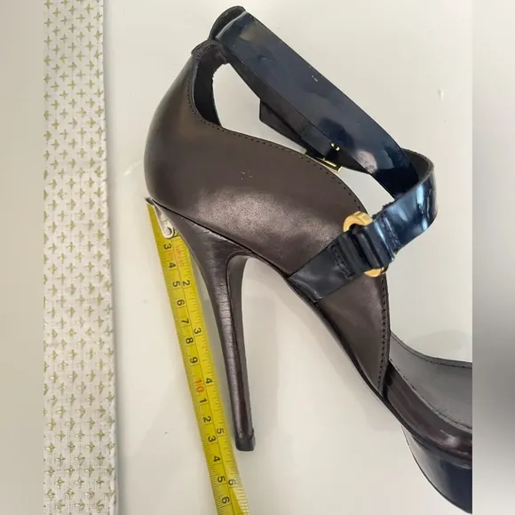 Tory Burch Platform Crisscross Strappy Heels