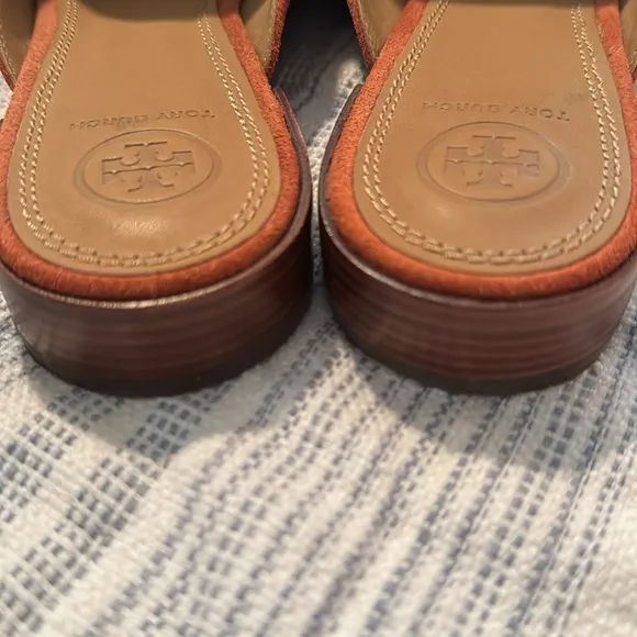 Tory Burch Suede Mules 8 1/2M