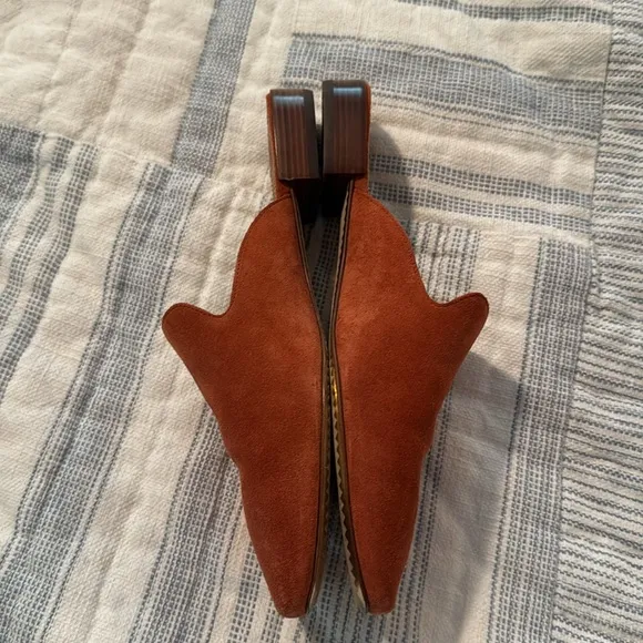 Tory Burch Suede Mules 8 1/2M