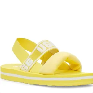 UGG Kids Zuma Sling Sandal | Lemonade | Size 1 Kids/Girls | NEW!!!🍋