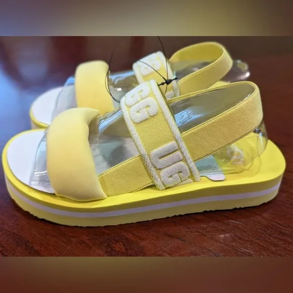 UGG Kids Zuma Sling Sandal | Lemonade | Size 1 Kids/Girls | NEW!!!🍋