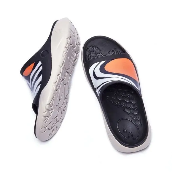 UIN Men's Sandals Beach Summer Travel Anti-Slip SLIDES(AT THE BEACH IBIZA)No Box