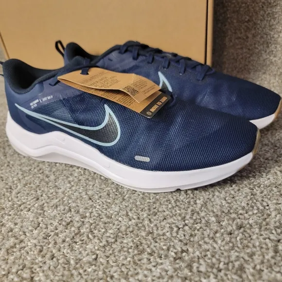 Unisex Nike Downshifter 12 Midnight Navy Worn Blue Top Of The Line Runners