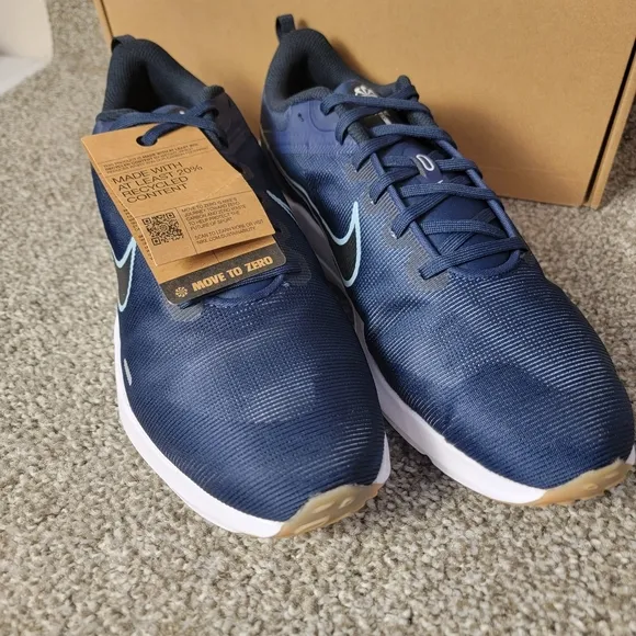Unisex Nike Downshifter 12 Midnight Navy Worn Blue Top Of The Line Runners