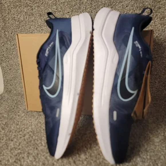 Unisex Nike Downshifter 12 Midnight Navy Worn Blue Top Of The Line Runners