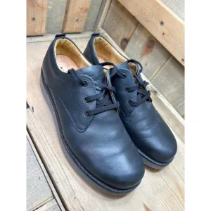 US10.5 Samuel Hubbard 5014 Navy Dark Blue Leather Dress Shoes Oxfords Vibram