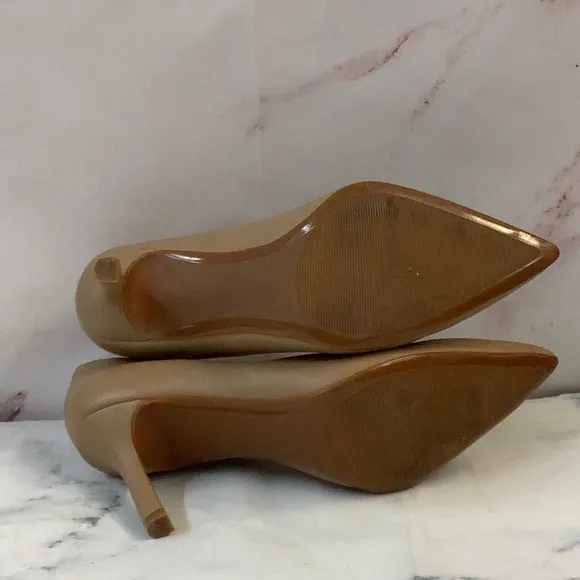 Used Nordstrom Rack Tan High Heels Size 6.5