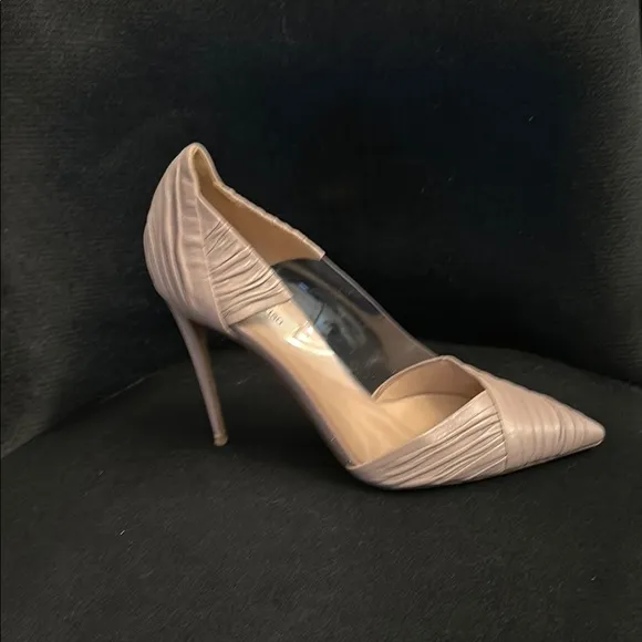Valentino Pink Pointed-Toe Heels D'Orsay