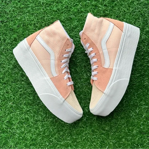 Vans Sk8 Hi Tapered Color Block Peach