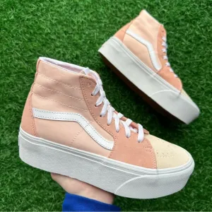 Vans Sk8 Hi Tapered Color Block Peach