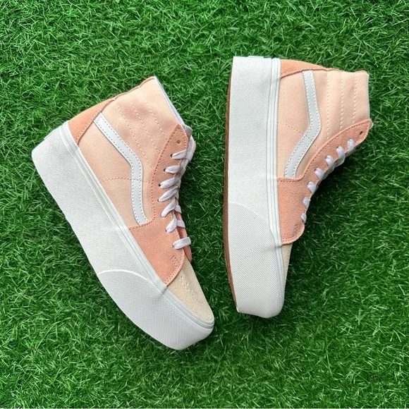 Vans Sk8 Hi Tapered Color Block Peach