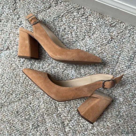Velvet Block Heels