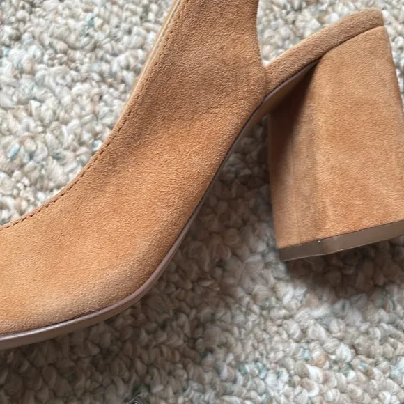 Velvet Block Heels