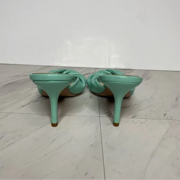 Veronica Beard Melli Twisted Front Open Toe Mule 6M