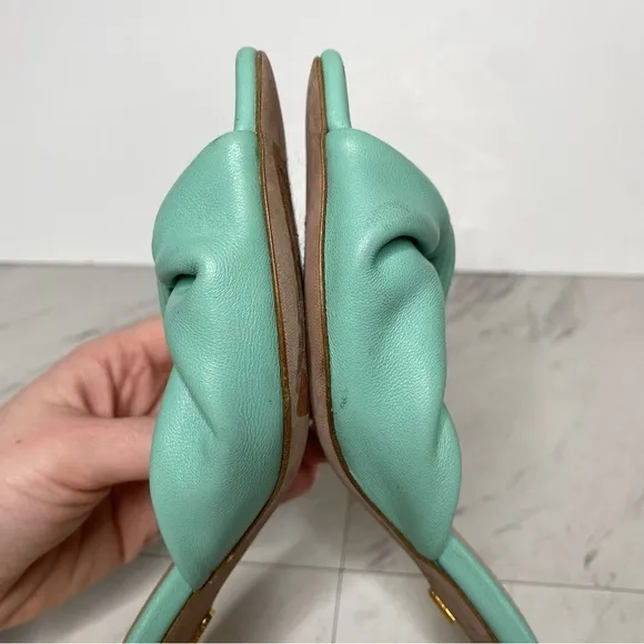 Veronica Beard Melli Twisted Front Open Toe Mule 6M