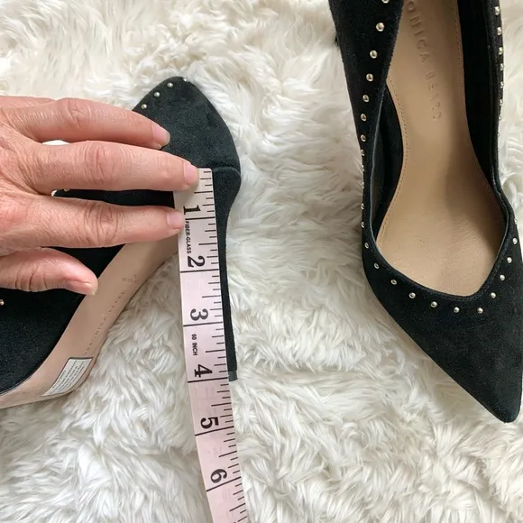 Veronica Beard Nathalie Suede Studded Pumps