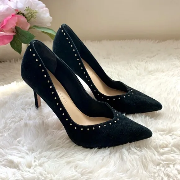 Veronica Beard Nathalie Suede Studded Pumps