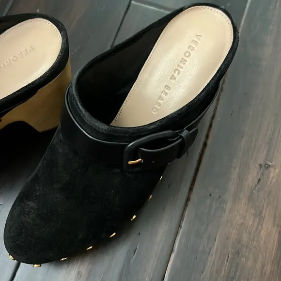 VERONICA BEARDDacey Suede Heeled Mules brand new!!!
