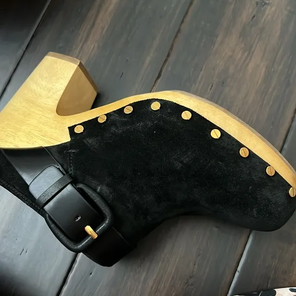 VERONICA BEARDDacey Suede Heeled Mules brand new!!!