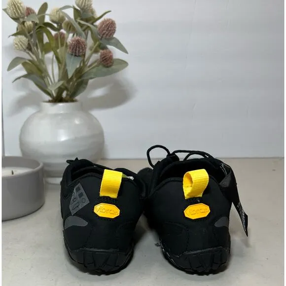 Vibram Fivefingers V-Trail 2.0 Trail Running Shoes Black Women 7-7.5/EU 37 NWOB