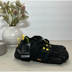 Vibram Fivefingers V-Trail 2.0 Trail Running Shoes Black Women 7-7.5/EU 37 NWOB