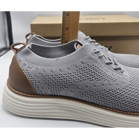 VILOCY Men's Mesh Dress Sneakers Oxfords Business Casual Walking Shoes Tennis