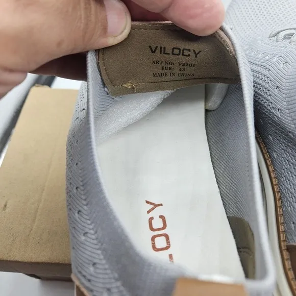 VILOCY Men's Mesh Dress Sneakers Oxfords Business Casual Walking Shoes Tennis