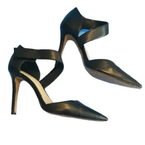 Vince Camuto Carlotte Asymmetrical Stiletto Heels EUC sz 7