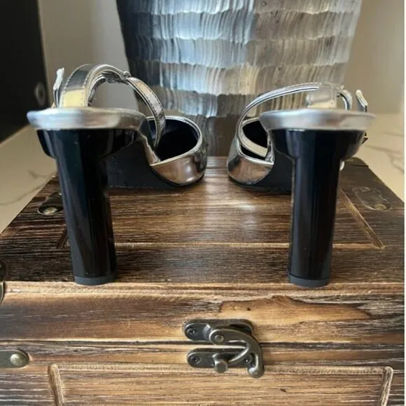 Vince Camuto Talayem Heels in Silver