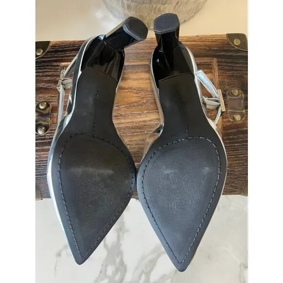 Vince Camuto Talayem Heels in Silver