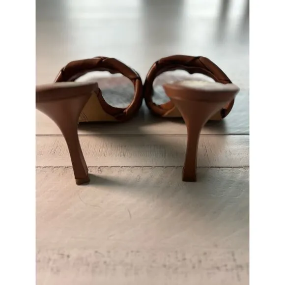 Vince Camuto Woven Leather Mules