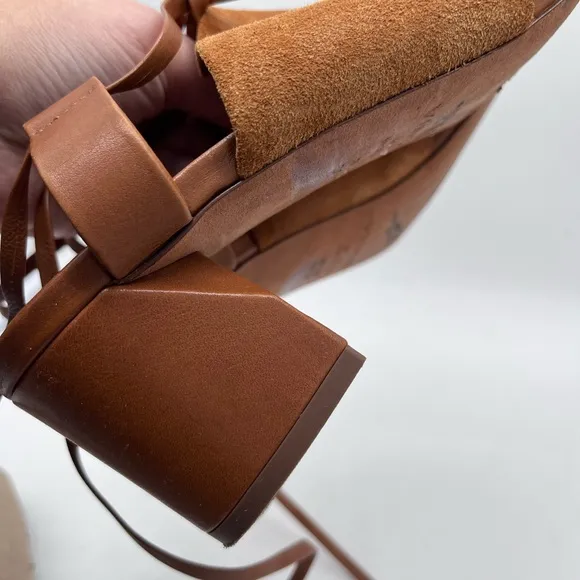 VINCE Dunaway Strappy Sandals Heels Size 8.5