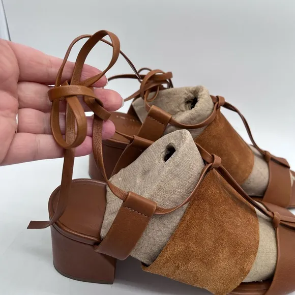 VINCE Dunaway Strappy Sandals Heels Size 8.5