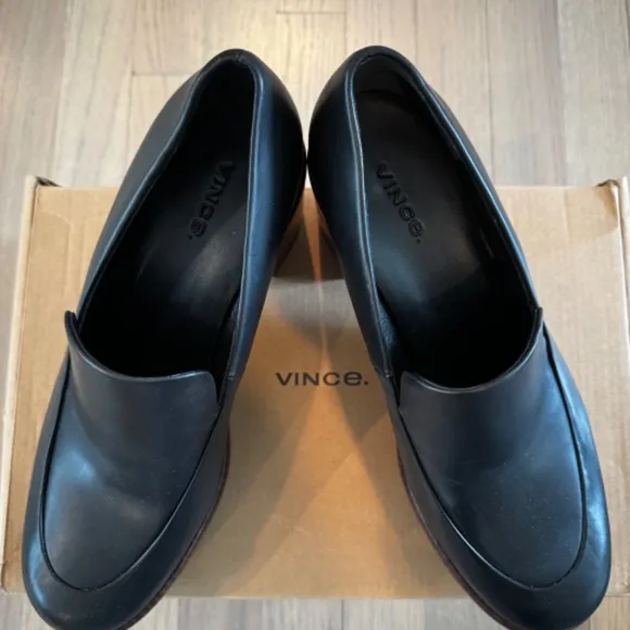 Vince Narissa Heeled Platform Clogs
