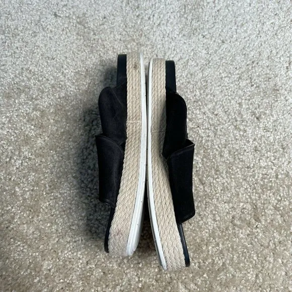 Vince Selene Crossover Leather Espadrille Slides