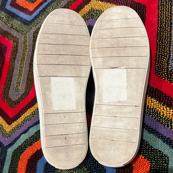 VINCE Slip On Mules in Black Suede, 10M, EUC