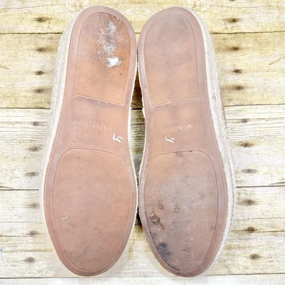 Vince Ulla Espadrille Platform Suede Mules
