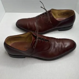 VINTAGE Allen Edmonds Danbury Burgundy Leather Oxfords Men's Dress Shoes 13B