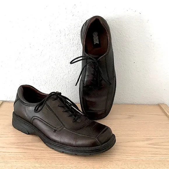 Vintage GBX Agent Chunky Leather Oxfords