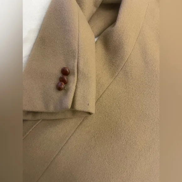 Vintage Gino Salvaggi International Collection Blazer Sport Coat Brown Wool 42