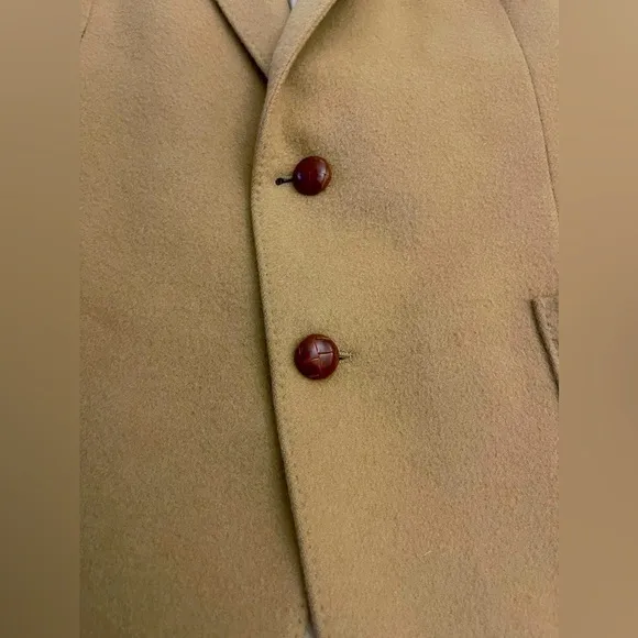 Vintage Gino Salvaggi International Collection Blazer Sport Coat Brown Wool 42