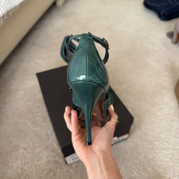 Vintage Just Cavalli Sea Green Strappy Sandal